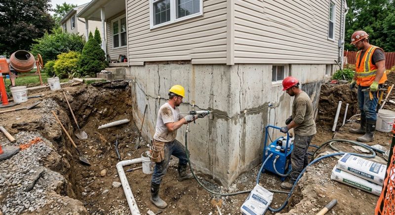 Basement Crack Repair in Tampa, FL