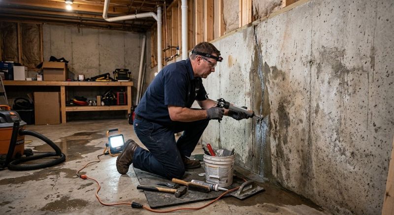 Basement Walls Waterproofing in Grand Rapids, MI