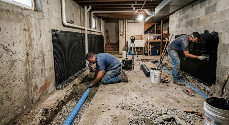 Basement Walls Waterproofing in Fort Collins, CO