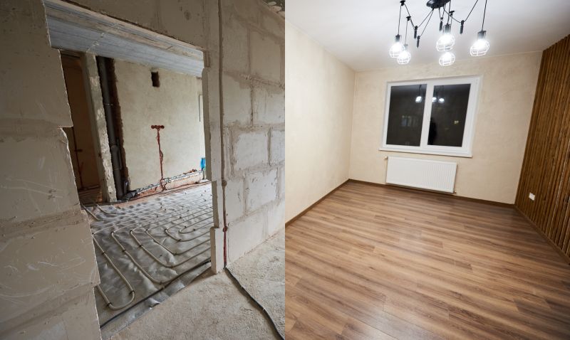 Before and After Floor Raising